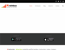 Tablet Screenshot of krainbaa.com